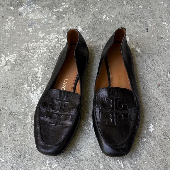Tori Burch , leather loafers - Picture 1 of 10